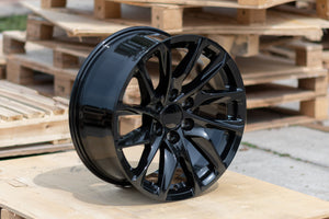 22” Rims - Made to Fit GMC Sierra 1500, SL, SLE, SLT, Denali, AT4, Elevation, Z71 | OE Style | 1999-2026 | 22x9 Wheels Brand New - Model 67