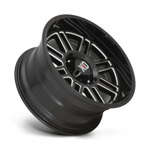 20X10 XD XD850 CAGE GLOSS BLACK MILLED 5X127