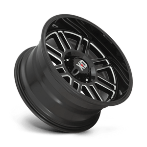 20X10 XD XD850 CAGE GLOSS BLACK MILLED 5X127