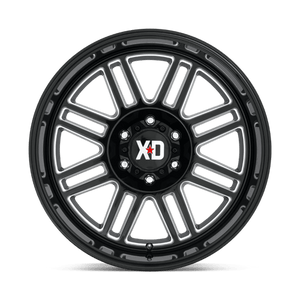 20X10 XD XD850 CAGE GLOSS BLACK MILLED 6X139.7