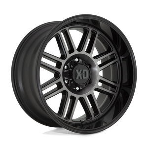 20X10 XD XD850 CAGE GLOSS BLACK W/ GRAY TINT 6X139.7