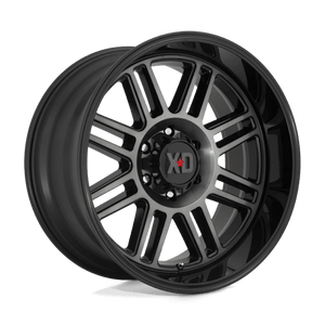20X10 XD XD850 CAGE GLOSS BLACK W/ GRAY TINT 6X139.7