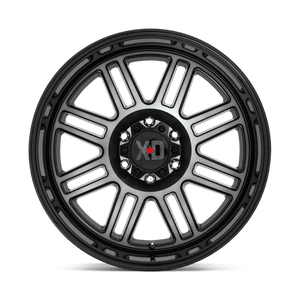 20X10 XD XD850 CAGE GLOSS BLACK W/ GRAY TINT 6X139.7