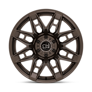 20" Black Rhino Hard Alloys CAPROCK MATTE BRONZE 6X139.7