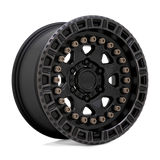 20" Black Rhino Hard Alloys CARBINE MATTE BLACK W/ MACH TINT RING 6X135