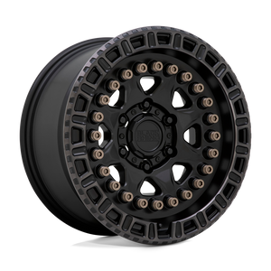 20" Black Rhino Hard Alloys CARBINE MATTE BLACK W/ MACH TINT RING 6X120