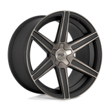 20X10.5 Niche 1PC M236 CARINA MATTE MACH DOUBLE DARK TINT 5X112