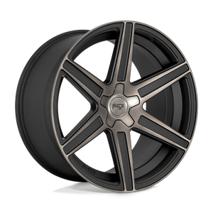 20X10.5 Niche 1PC M236 CARINA MATTE MACH DOUBLE DARK TINT 5X112