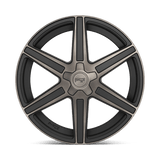 20X10.5 Niche 1PC M236 CARINA MATTE MACH DOUBLE DARK TINT 5X112