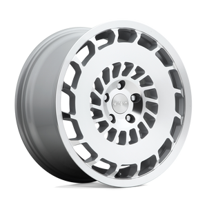 19X8.5 Rotiform R135 CCV GLOSS SILVER MACHINED 5X112