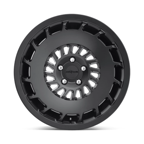 18X8.5 Rotiform R137 CCV MATTE BLACK 5X112