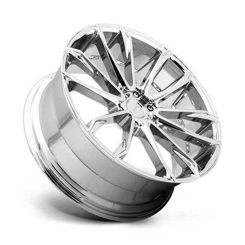 24X10 DUB 1PC S251 CLOUT CHROME PLATED 6X135