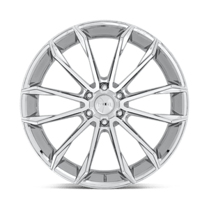 24X10 DUB 1PC S251 CLOUT CHROME PLATED 6X135