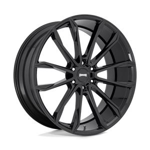 24X10 DUB 1PC S253 CLOUT GLOSS BLACK 6X135