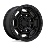 17" Black Rhino Hard Alloys CONVOY MATTE BLACK 5X127