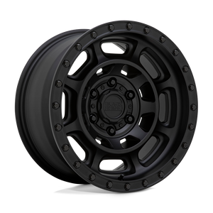 17" Black Rhino Hard Alloys CONVOY MATTE BLACK 6X139.7