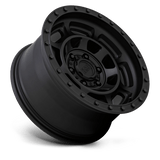 17" Black Rhino Hard Alloys CONVOY MATTE BLACK 6X139.7