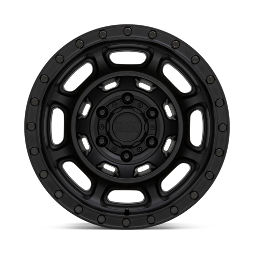 17X8.5 Black Rhino Hard Alloys CONVOY MATTE BLACK 6X139.7