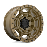 17" Black Rhino Hard Alloys CONVOY GATOR GREEN 6X139.7