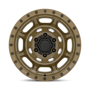 17" Black Rhino Hard Alloys CONVOY GATOR GREEN 5X127