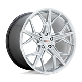 21" Cray HAMMERHEAD GLOSS SILVER W MIRROR CUT FACE 5X120
