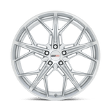 18X9 Cray HAMMERHEAD GLOSS SILVER W MIRROR CUT FACE 5X120.65