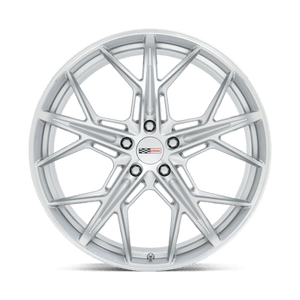 18X9 Cray HAMMERHEAD GLOSS SILVER W MIRROR CUT FACE 5X120.65