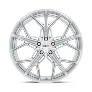 18" Cray HAMMERHEAD GLOSS SILVER W MIRROR CUT FACE 5X120.65