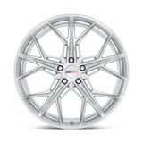 20" Cray HAMMERHEAD GLOSS SILVER W MIRROR CUT FACE 5X120.65