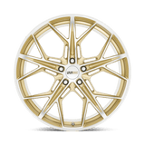 21" Cray HAMMERHEAD GLOSS GOLD W/ MIRROR CUT FACE 5X120