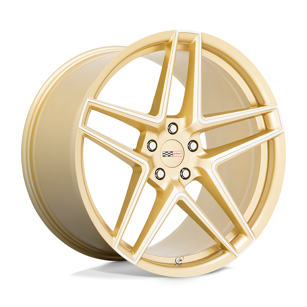 19X9 Cray PANTHERA GLOSS GOLD W/ MIRROR FACE 5X120