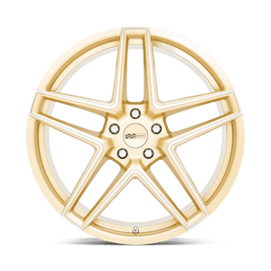 19X9 Cray PANTHERA GLOSS GOLD W/ MIRROR FACE 5X120