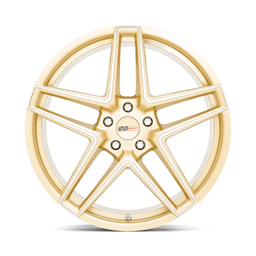 21" Cray PANTHERA GLOSS GOLD W/ MIRROR FACE 5X120