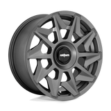 19X8.5 Rotiform R128 CVT MATTE ANTHRACITE 5X112