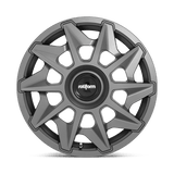 18X8.5 Rotiform R128 CVT MATTE ANTHRACITE 5X112