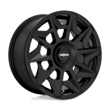 19X8.5 Rotiform R129 CVT MATTE BLACK 5X112/5X120