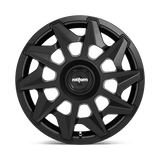 19X8.5 Rotiform R129 CVT MATTE BLACK 5X100/5X112