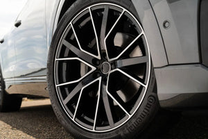 21” Wheels Fit Audi Q5 2018–2025 |  OE Style Rims |  Gloss Black Machine Face |  Set of 4