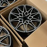 19” Rims - Made to Fit BMW 740i, 740i xDrive, 745e, 745e xDrive, 750i, 750i xDrive, 760i, M760i | OE Style | 2020 2021 2022 2023 2024 2025 2026 | 19x8.5/9.5 Wheels Brand New - Model 48