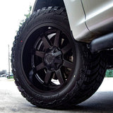 18X9 Fuel 1PC D436 MAVERICK RIMS - SATIN BLACK 8X180