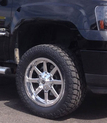 20X9 Fuel 1PC D536 MAVERICK RIMS - CHROME PLATED 8X180