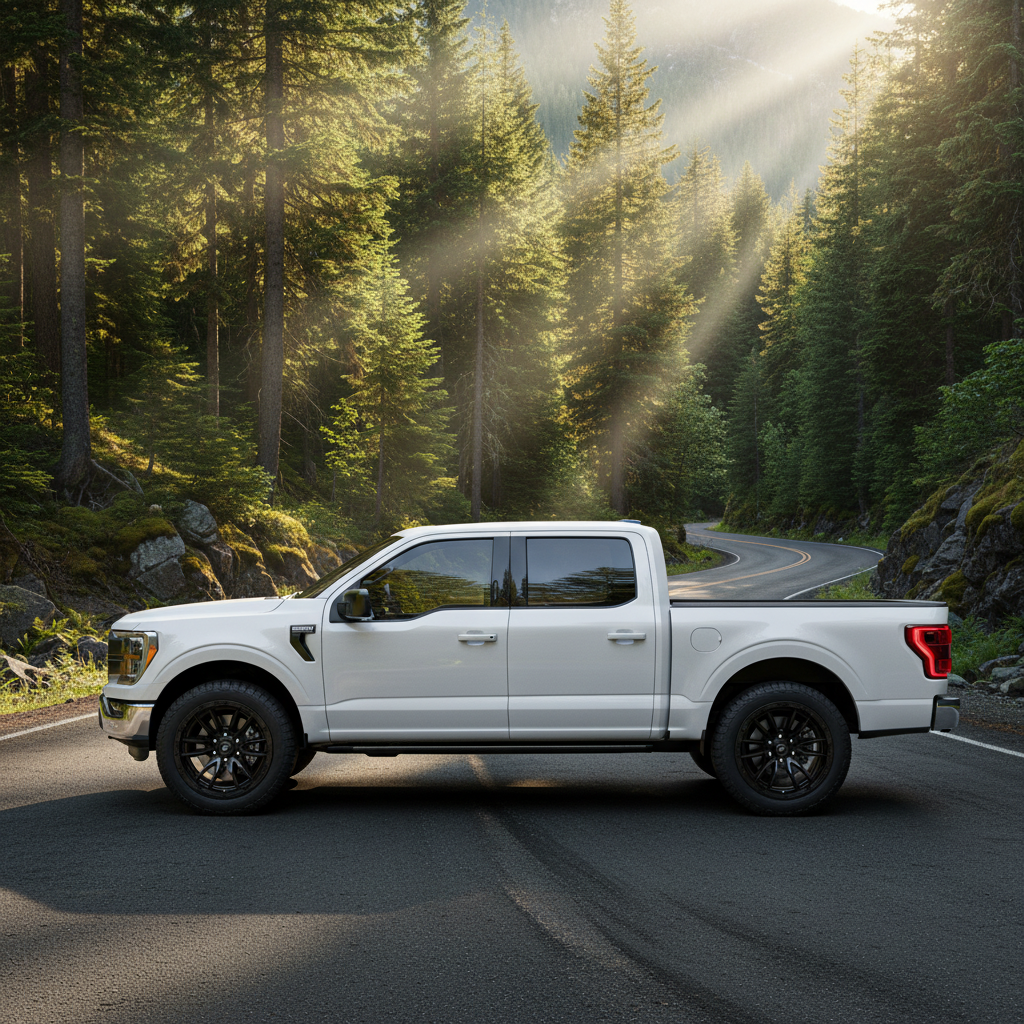 20X10 Fuel 1PC D679 REBEL RIMS -  MATTE BLACK 6X135