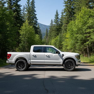 17X9 Fuel 1PC D679 REBEL RIMS -  MATTE BLACK 6X135