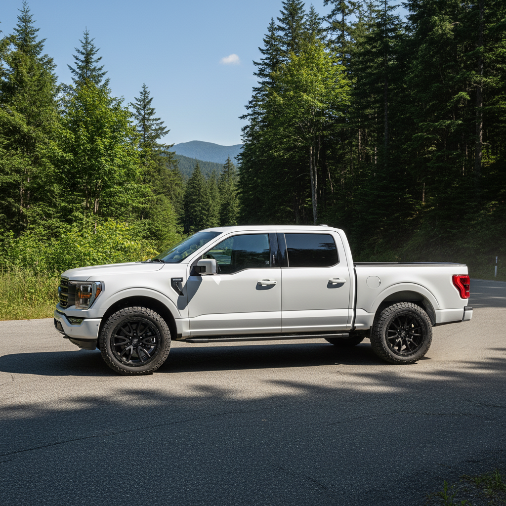 20X9 Fuel 1PC D679 REBEL RIMS -  MATTE BLACK 6X135