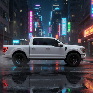 22X9 Fuel 1PC D679 REBEL RIMS -  MATTE BLACK 6X135