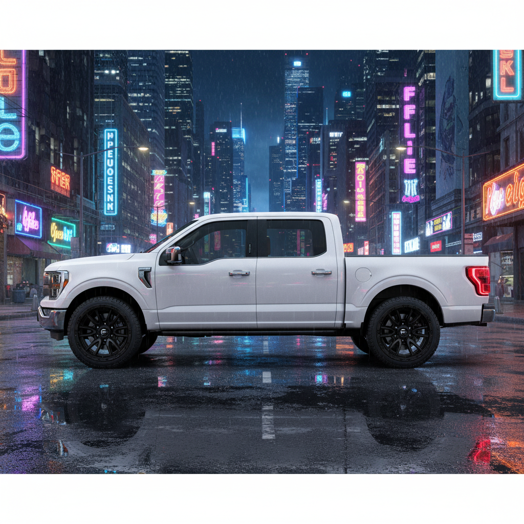 22X12 Fuel 1PC D679 REBEL RIMS - MATTE BLACK 6X135