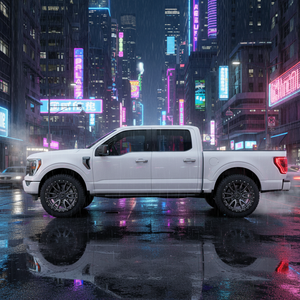 20X9 Fuel 1PC D679 REBEL RIMS - MATTE BLACK 6X135