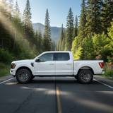 18X9 Fuel 1PC D680 REBEL RIMS -  MATTE GUNMETAL BLACK BEAD RING 6X135