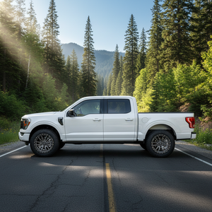 18X9 Fuel 1PC D680 REBEL RIMS -  MATTE GUNMETAL BLACK BEAD RING 6X135