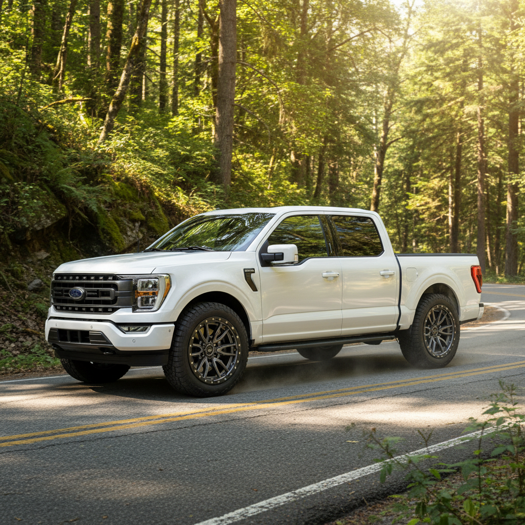 17X9 Fuel 1PC D680 REBEL RIMS - MATTE GUNMETAL BLACK BEAD RING 6X135